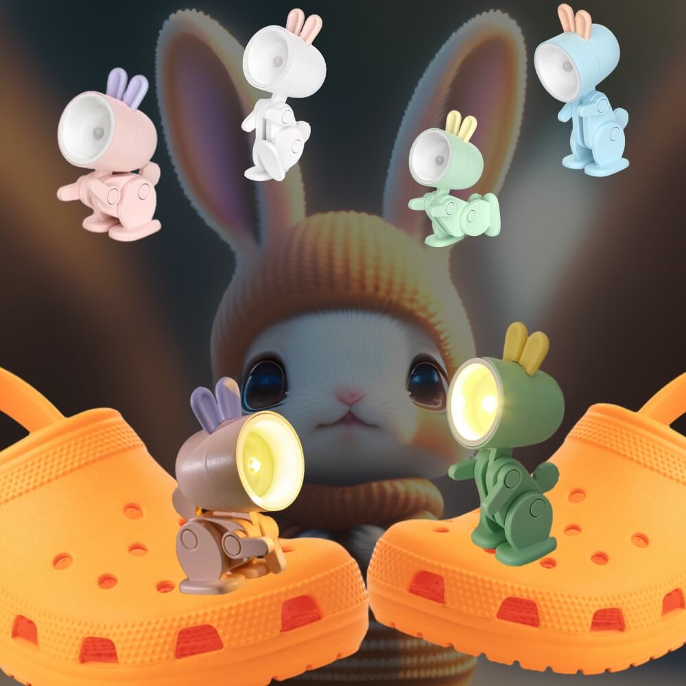 Croc Lights: A Merry Christmas Journey with Rabbit-Shaped Shoe Lights - Croc Lights®