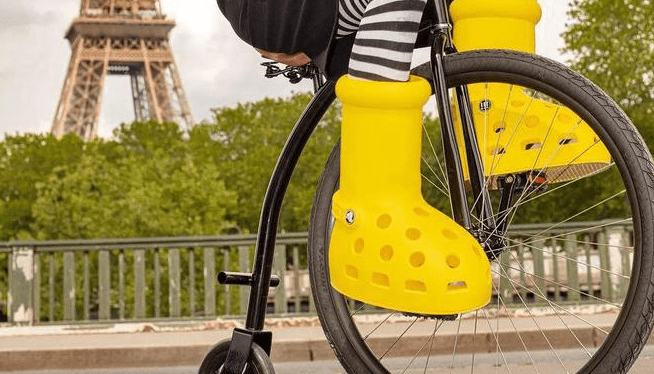 MSCHF's "Yellow Boots" are too much? Try the CROCS advanced version? - Croc Lights®