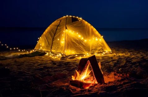 What to Consider for Camping by the Beach at Night? - Croc Lights®