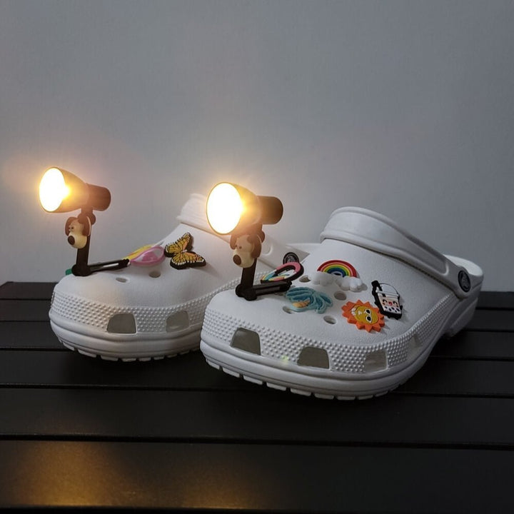 Desk lamp shoe lights - Eye-friendly - 3 Colors (2 Pack) - Croc Lights®