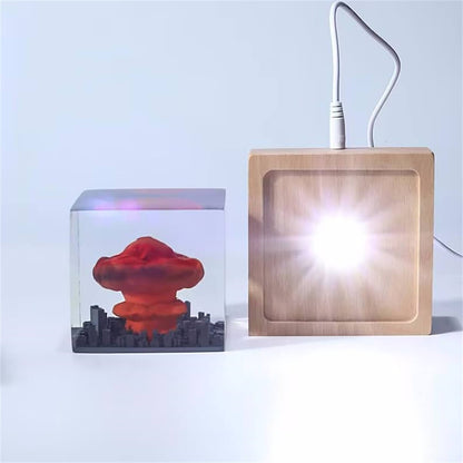 Nuke lamp - Nuclear lamp - Mushroom Cloud Nuclear Explosion Lamp - Croclights.com