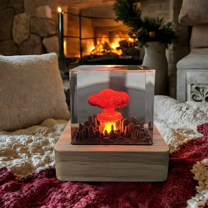 Nuke lamp - Nuclear lamp - Mushroom Cloud Nuclear Explosion Lamp - Croclights.com