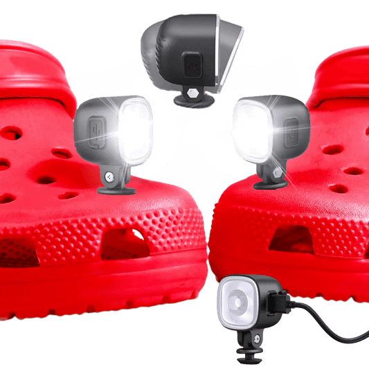 Shoe lights - Adjustable Light Direction(2 pack) - Rechargeable - Croclights.com