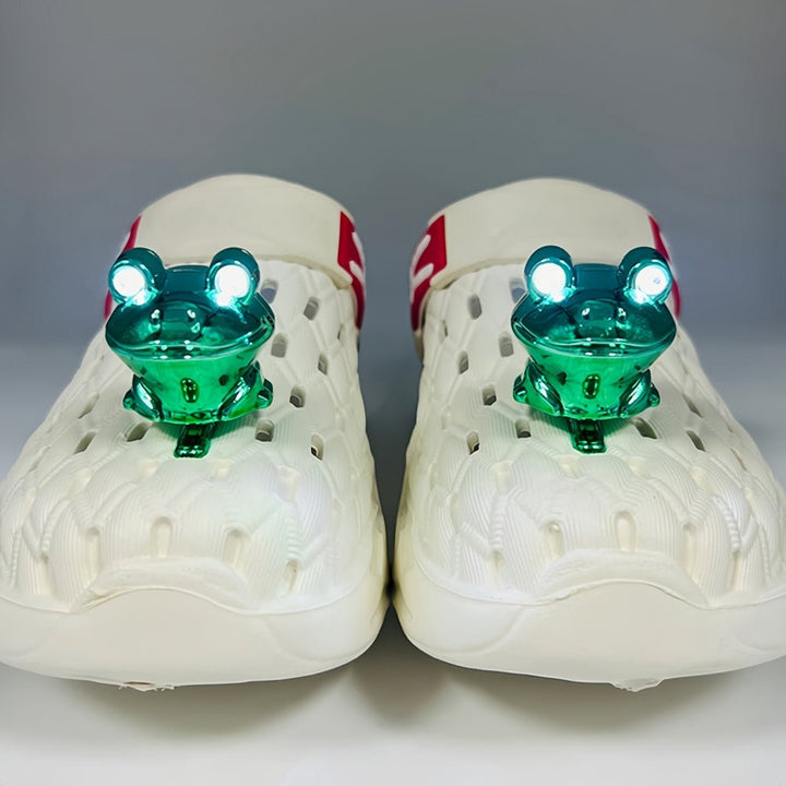 Shoe lights - Frog (2 Pack) - RECHARGEABLE - Croc Lights®