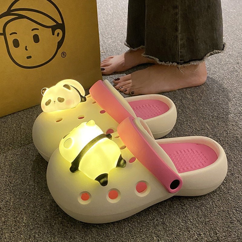 Shoe Lights - Panda (2 Pcs) - Croclights.com